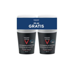 Vichy Deodorant Anti Transpirant Extreme Controle roll-on for men 50 ml (bijeli poklopac) 1+1 gratis