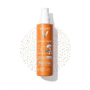 Vichy Capital Soleil vodeni fluid u spreju za djecu za zaštitu stanica kože SPF50+ 200 ml
