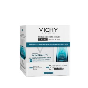 Vichy paket Minéral 89 krema 50 ml + Minéral 89 Eyes krema 15 ml (svi tipovi kože)