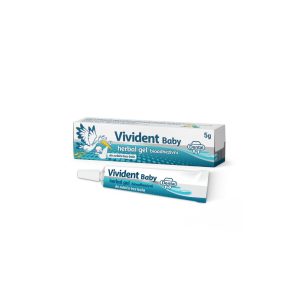 VIVIDENT Baby herbal gel za desni 5g