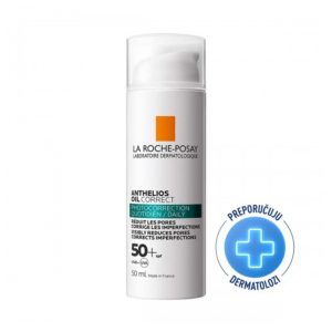 Anthelios Oil Correct SPF50+ krema protiv fotostarenja 50 ml
