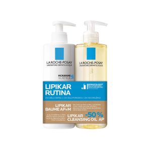 Lipikar Baume AP+M balzam 400 ml + La Roche-Posay Lipikar Cleansing Oil AP+ 400 ml (-50% Lipikar Cleansing Oil AP+)