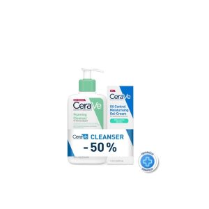 CeraVe oil control gel-krema 52ml + pjenušavi gel 236ml