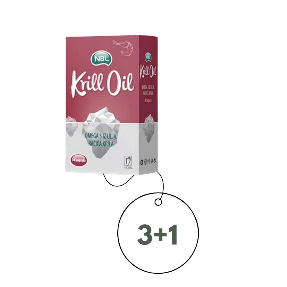 Krill Oil – 60 kapsula 3+1 gratis