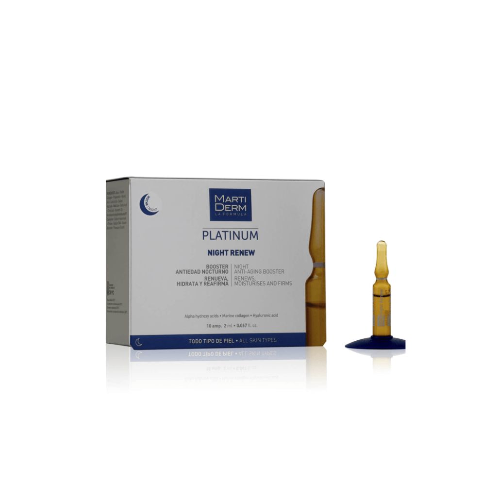 MartiDerm Night Renew Ampule a 10