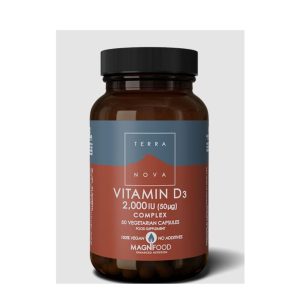 Terranova Vitamin D3 2000 I.J. kapsule a50