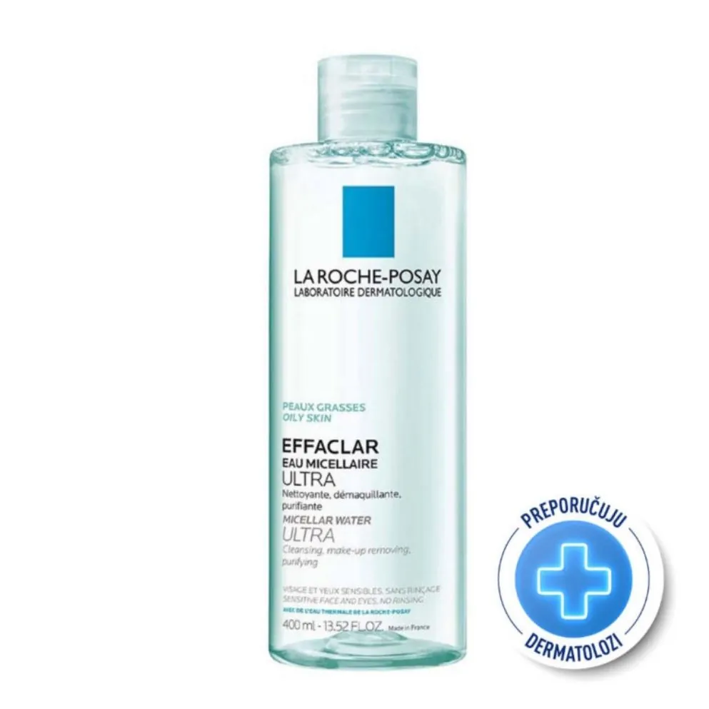 La Roche-Posay Effaclar micelarna voda 400 ml
