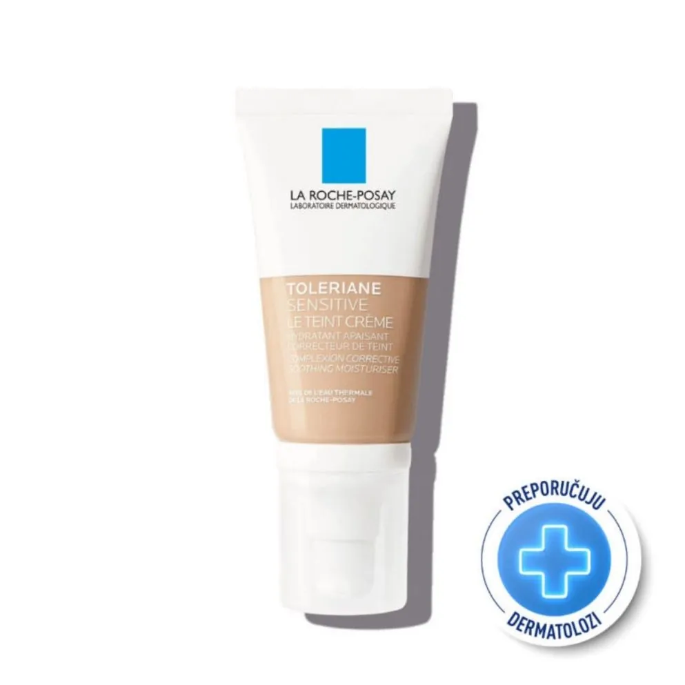 La Roche-Posay TOLERIANE SENSITIVE Smirujuća tonirana hidratantna krema 50 ml Light